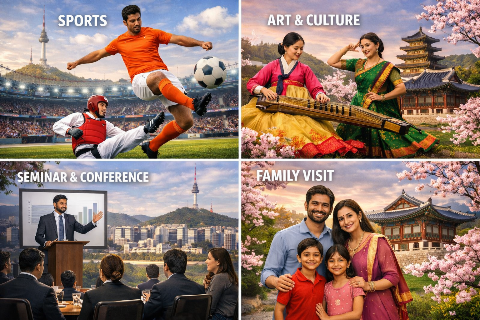 🇰🇷 Korea Visit Visa (C‑3‑1) – FAQ for Indian Applicants